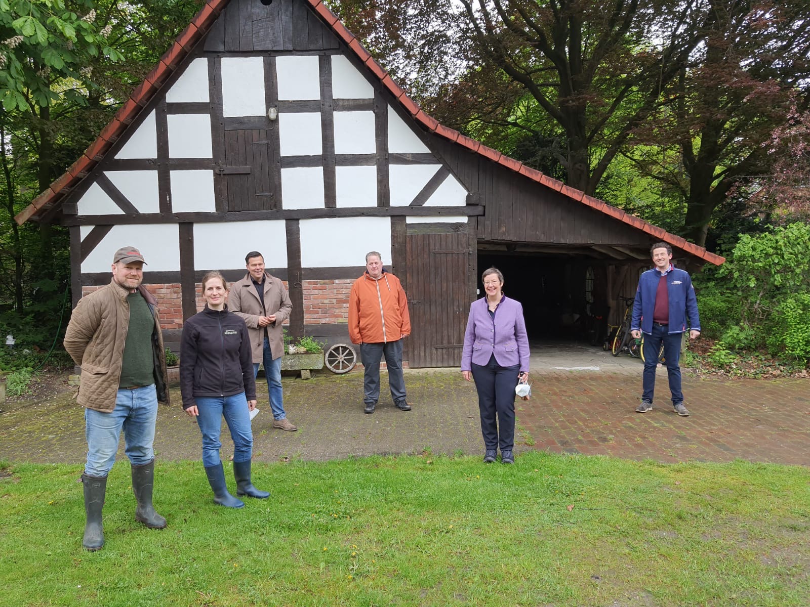 Ehepaar Schierholz, G.Hocker, A.Hinderks, C.Radons, D.Peiniger